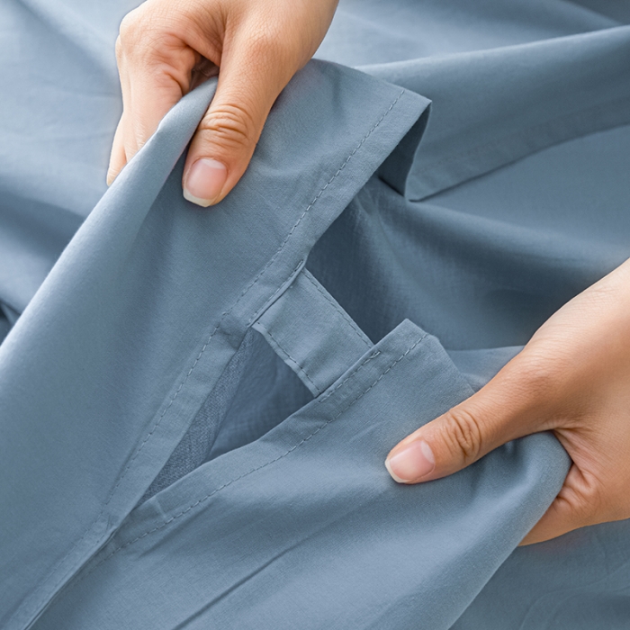 91家纺网 家纺一手货源 找家纺 (总) 眠帛家居 2023新款A类亲肤水洗棉隔脏睡袋