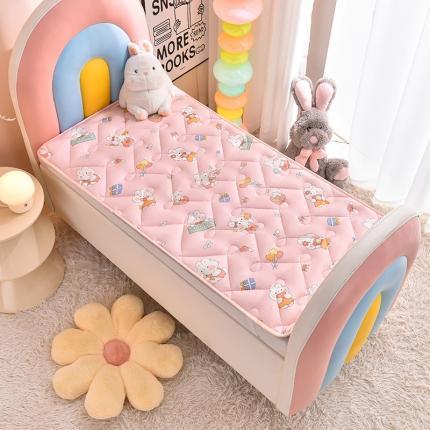 91家纺网 家纺一手货源 找家纺 （总）宝贝优选 2023新款宝贝优选儿童棉花床垫薄/厚款（可机洗）