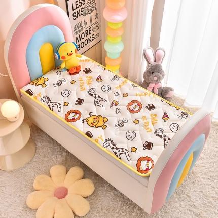 91家纺网 家纺一手货源 找家纺 （总）宝贝优选 2023新款宝贝优选儿童棉花床垫薄/厚款（可机洗）