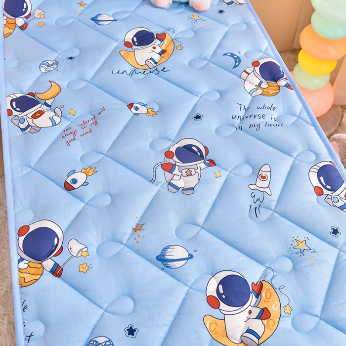 91家纺网 家纺一手货源 找家纺 （总）宝贝优选 2023新款宝贝优选儿童棉花床垫薄/厚款（可机洗）