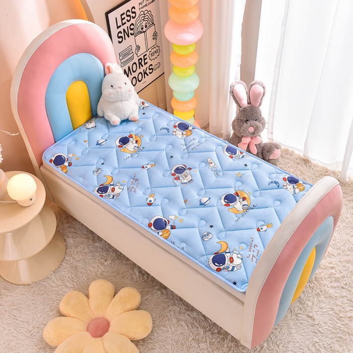 91家纺网 家纺一手货源 找家纺 （总）宝贝优选 2023新款宝贝优选儿童棉花床垫薄/厚款（可机洗）