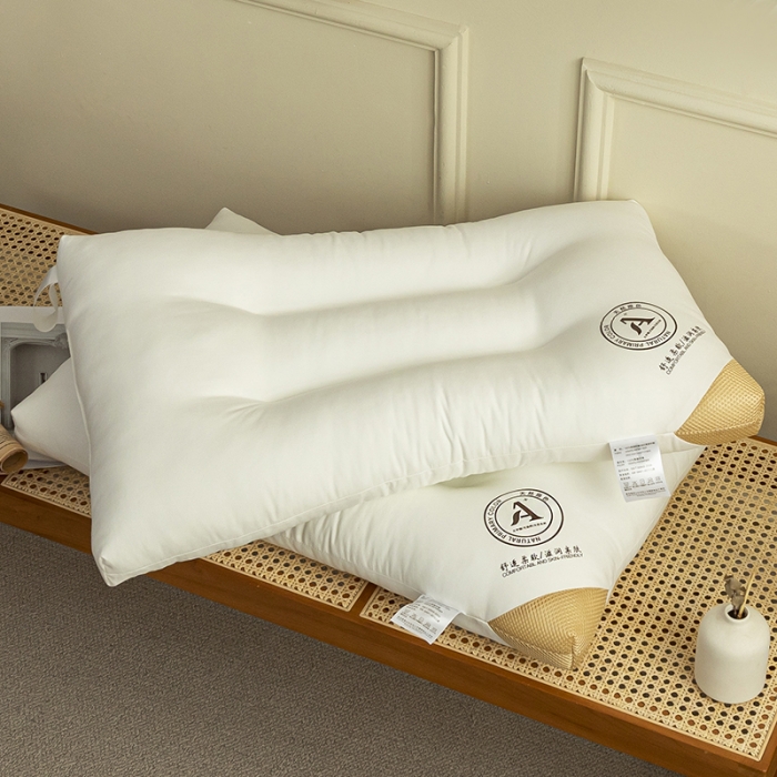 91家纺网 家纺一手货源 找家纺 (总) 星芯合 2024新款水洗磨毛舒逸枕以及水洗磨毛舒适护颈枕