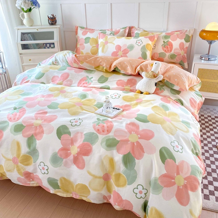 91家纺网 家纺一手货源 找家纺 （总）帛织澜 12868全棉喷气印花四件套