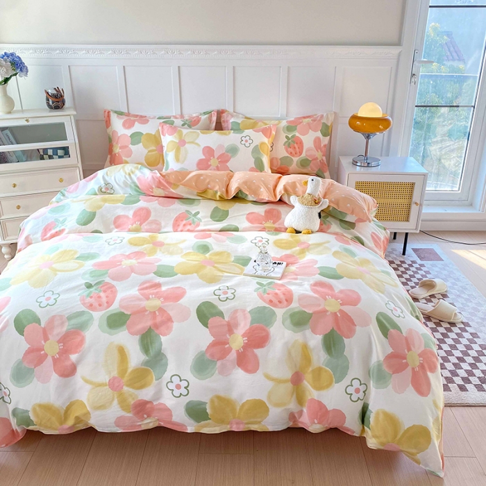 91家纺网 家纺一手货源 找家纺 （总）帛织澜 12868全棉喷气印花四件套