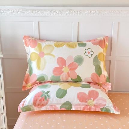 91家纺网 家纺一手货源 找家纺 （总）帛织澜家纺 2025新款12868全棉喷气印花枕套