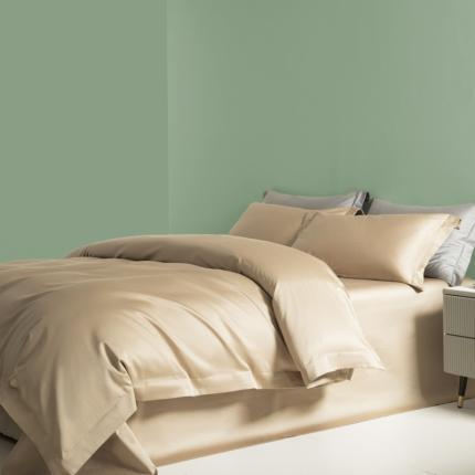 91家纺网 家纺一手货源 找家纺 （总）艾佳 2025新款50s长绒棉纯色四件套