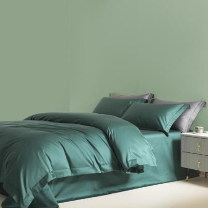 91家纺网 家纺一手货源 找家纺 （总）艾佳 2025新款50s长绒棉纯色四件套