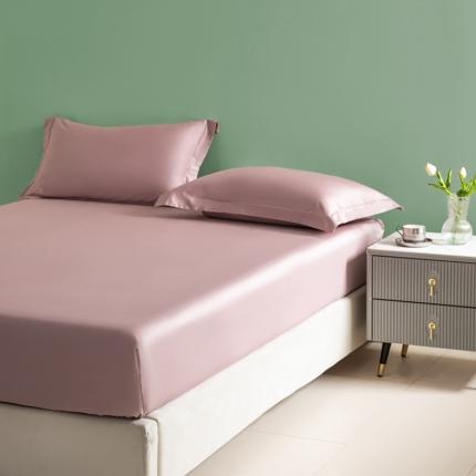 艾佳 2025新款50s长绒棉纯色单品枕套 豆沙