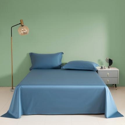 91家纺网 家纺一手货源 找家纺 （总）艾佳 2025新款50s长绒棉纯色单品床单