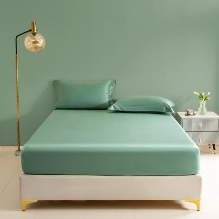 91家纺网 家纺一手货源 找家纺 （总）艾佳 2025新款50s长绒棉纯色单品床笠