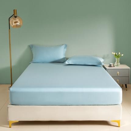 91家纺网 家纺一手货源 找家纺 （总）艾佳 2025新款50s长绒棉纯色单品床笠