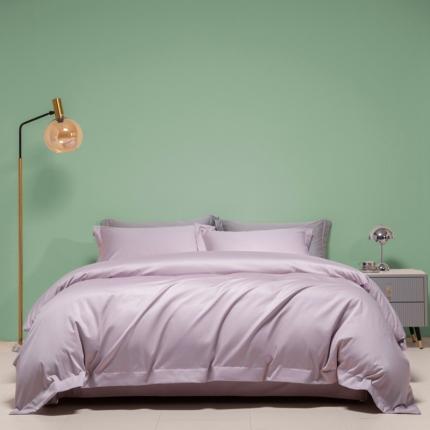 91家纺网 家纺一手货源 找家纺 （总）艾佳 2025新款50s长绒棉纯色单品被套