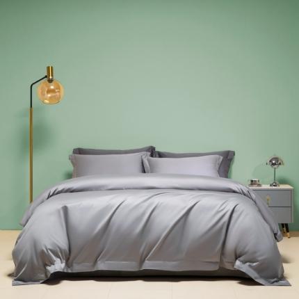 91家纺网 家纺一手货源 找家纺 （总）艾佳 2025新款50s长绒棉纯色单品被套