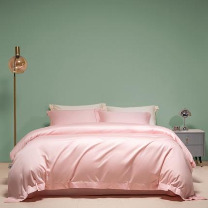 91家纺网 家纺一手货源 找家纺 （总）艾佳 2025新款50s长绒棉纯色单品被套