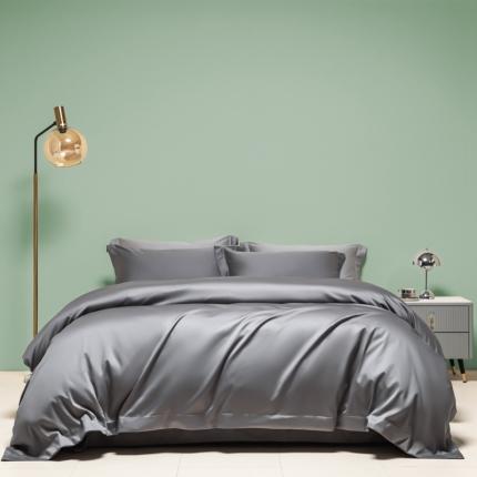 91家纺网 家纺一手货源 找家纺 （总）艾佳 2025新款50s长绒棉纯色单品被套