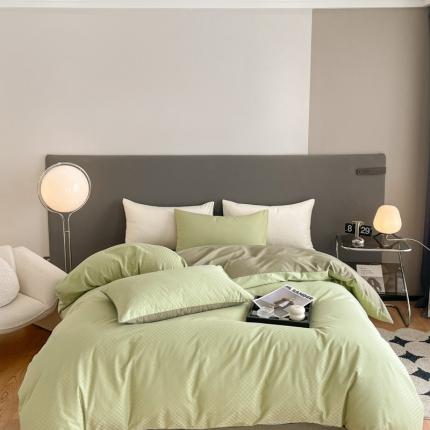 91家纺网 家纺一手货源 找家纺 （总）三朵家纺 2023新款全棉DG系列四件套