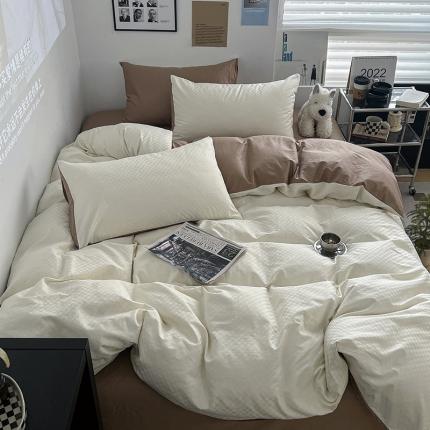 91家纺网 家纺一手货源 找家纺 （总）三朵家纺 2023新款全棉DG系列四件套