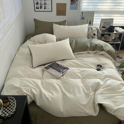 91家纺网 家纺一手货源 找家纺 （总）三朵家纺 2023新款全棉DG系列四件套