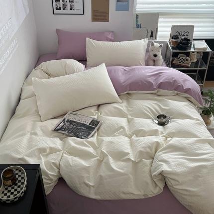 91家纺网 家纺一手货源 找家纺 （总）三朵家纺 2023新款全棉DG系列四件套