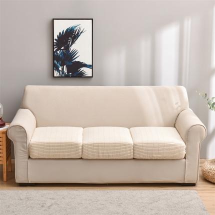 91家纺网 家纺一手货源 找家纺 （总）四季鹿 2023新款格格绒坐垫套单个组合