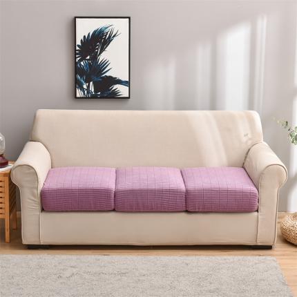 四季鹿 2023新款格格绒坐垫套 豆沙