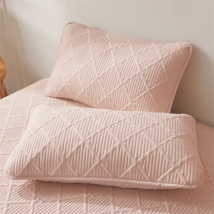 91家纺网 家纺一手货源 找家纺 总雯豆家纺 2025春秋冬季新品加厚款A类夹棉床笠纯色床垫保护罩