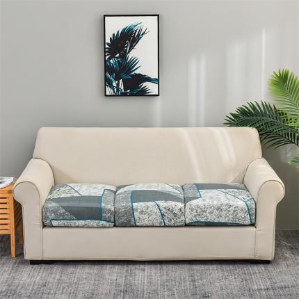 四季鹿 2023新款牛奶丝印花坐垫套单个沙发 克里斯