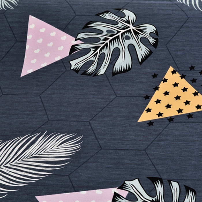 91家纺网 家纺一手货源 找家纺 四季鹿 2023新款牛奶丝组合沙发套 拾忆