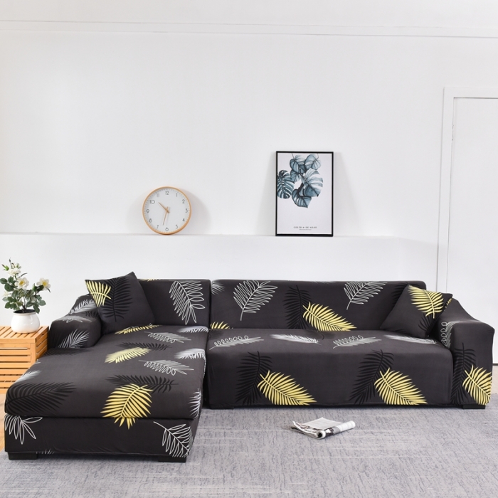 91家纺网 家纺一手货源 找家纺 四季鹿 2023新款牛奶丝组合沙发套 思绪