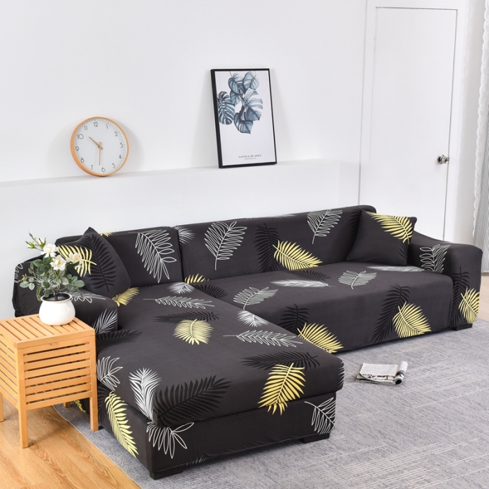 91家纺网 家纺一手货源 找家纺 四季鹿 2023新款牛奶丝组合沙发套 思绪