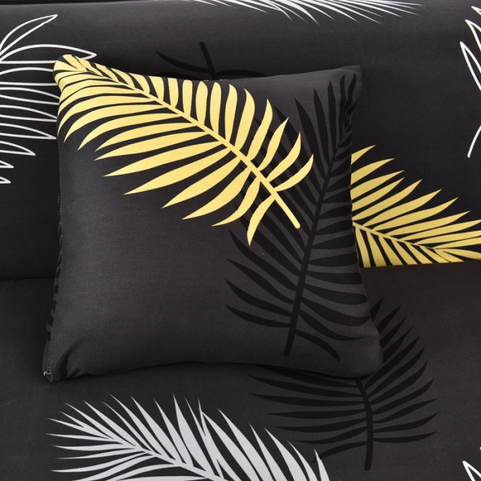 91家纺网 家纺一手货源 找家纺 四季鹿 2023新款牛奶丝组合沙发套 思绪