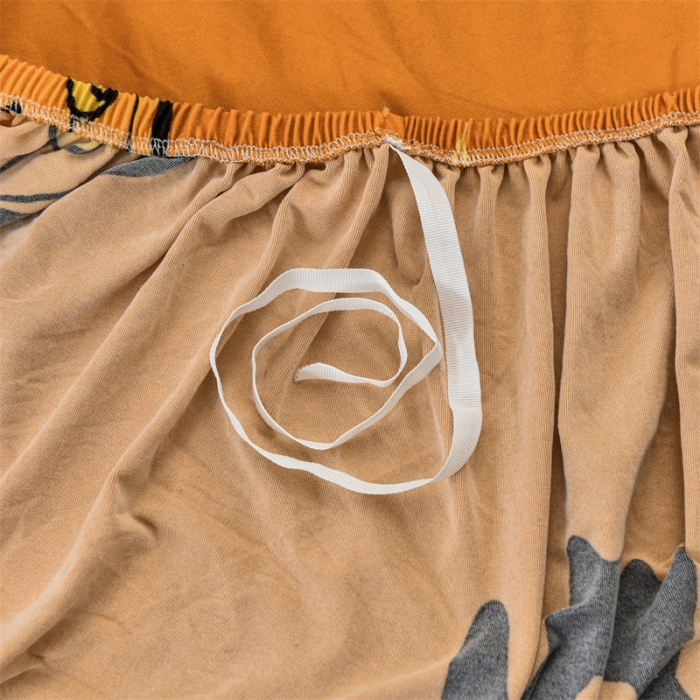 91家纺网 家纺一手货源 找家纺 四季鹿 2023新款牛奶丝组合沙发套 万圣节