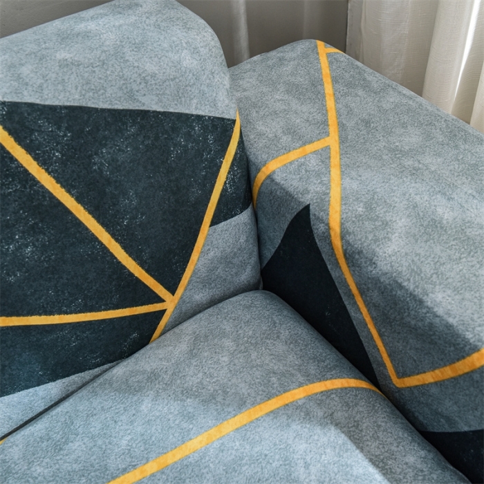 91家纺网 家纺一手货源 找家纺 四季鹿 2023新款牛奶丝组合沙发套 维克