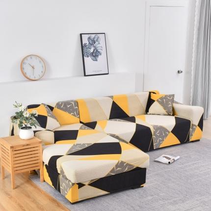 四季鹿 2023新款牛奶丝组合沙发套 纹理