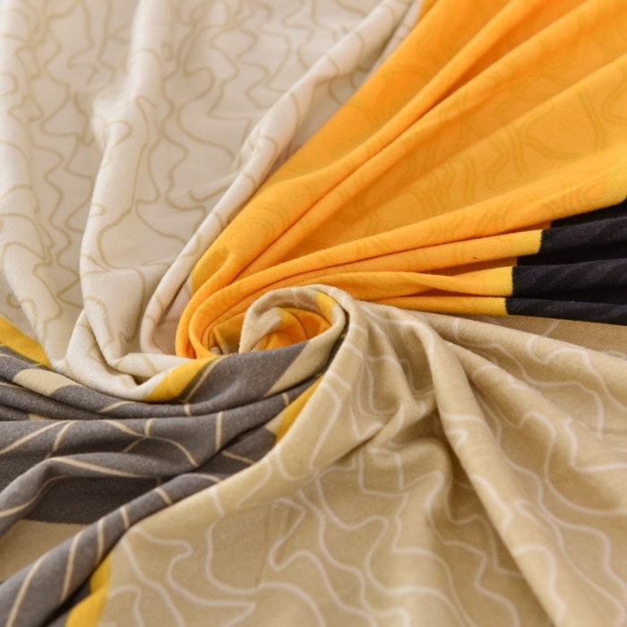 91家纺网 家纺一手货源 找家纺 四季鹿 2023新款牛奶丝组合沙发套 纹理