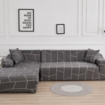 四季鹿 2023新款牛奶丝组合沙发套 纵贯线