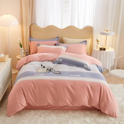 91家纺网 家纺一手货源 找家纺 （总）金纱玉纺家纺 2024新款加厚AB版四件套