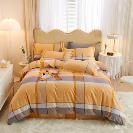 91家纺网 家纺一手货源 找家纺 （总）金纱玉纺家纺 2024新款加厚AB版四件套