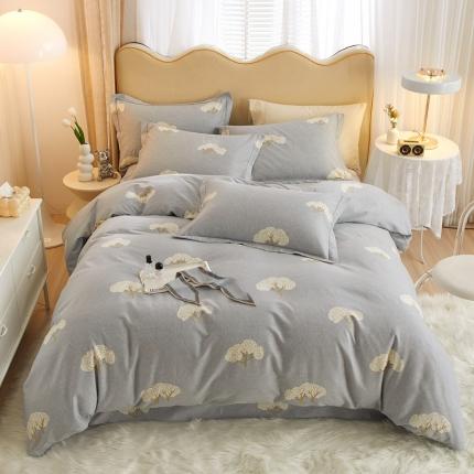 91家纺网 家纺一手货源 找家纺 （总）金纱玉纺家纺 2024新款加厚AB版四件套