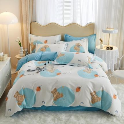 91家纺网 家纺一手货源 找家纺 （总）金纱玉纺家纺 2024新款加厚AB版四件套