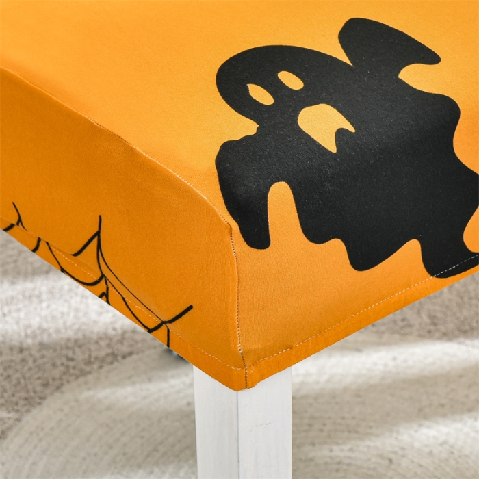 91家纺网 家纺一手货源 找家纺 四季鹿 2023新款牛奶丝椅子套座椅套 万圣节