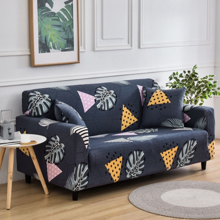 91家纺网 家纺一手货源 找家纺 四季鹿 2023新款牛奶丝沙发套单个沙发 拾忆