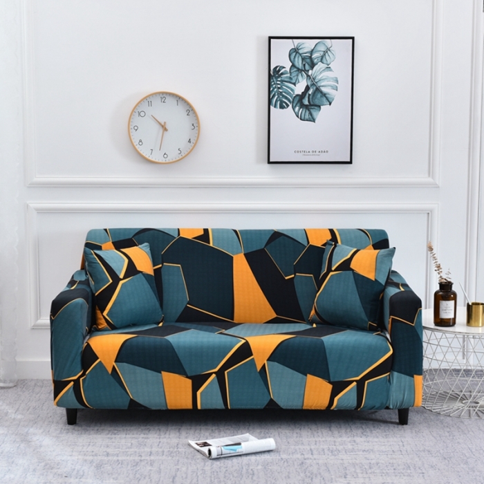 91家纺网 家纺一手货源 找家纺 四季鹿 2023新款牛奶丝沙发套单个沙发 四维空间