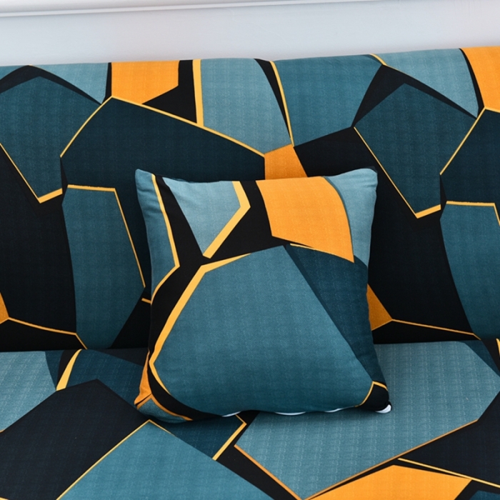 91家纺网 家纺一手货源 找家纺 四季鹿 2023新款牛奶丝沙发套单个沙发 四维空间