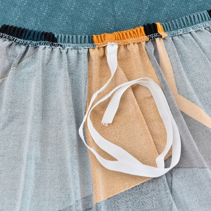 91家纺网 家纺一手货源 找家纺 四季鹿 2023新款牛奶丝沙发套单个沙发 四维空间