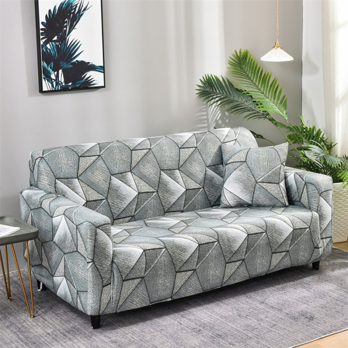 91家纺网 家纺一手货源 找家纺 四季鹿 2023新款牛奶丝沙发套单个沙发 素描