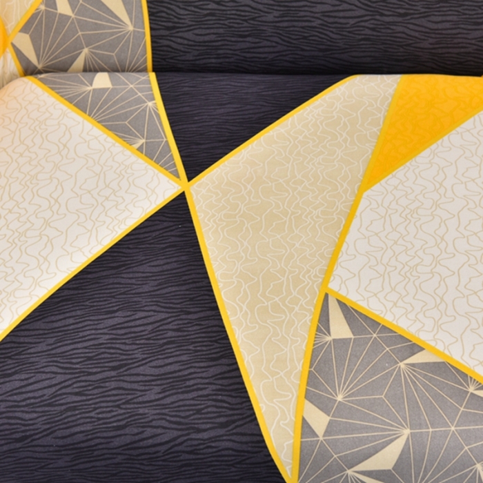 91家纺网 家纺一手货源 找家纺 四季鹿 2023新款牛奶丝沙发套单个沙发 纹理