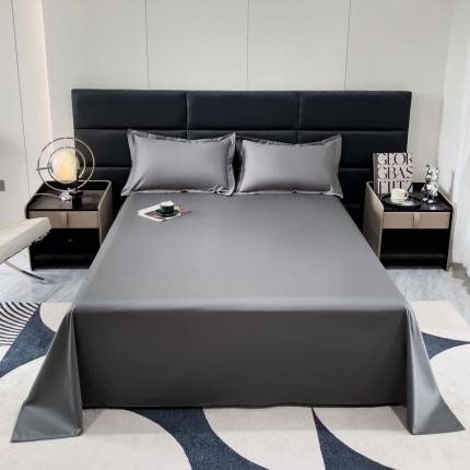 金丝鸟 2023新款全棉100支长绒棉单品床单 高级灰