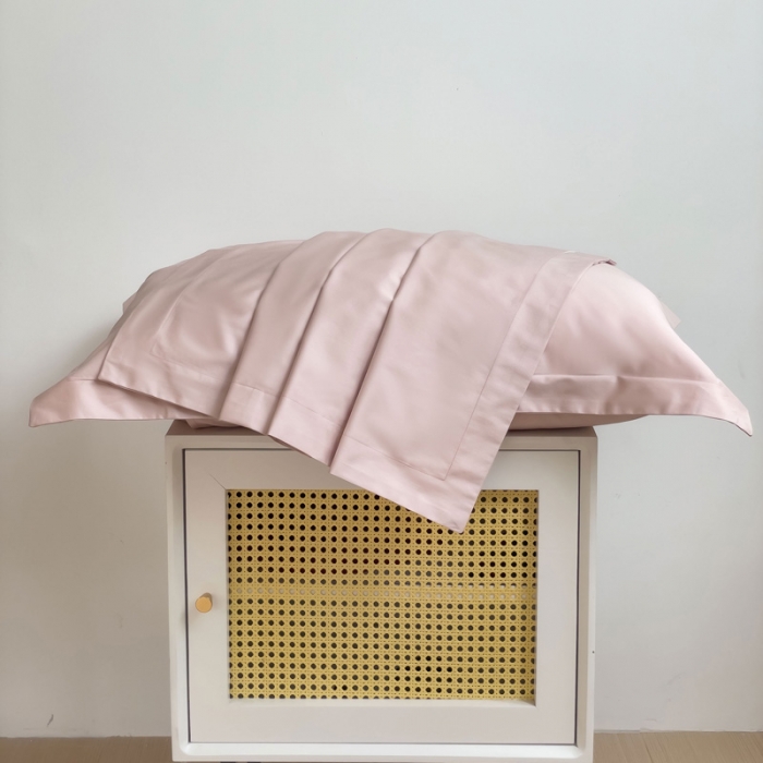 91家纺网 家纺一手货源 找家纺 （总）金丝鸟 2023新款全棉100支长绒棉单品枕套