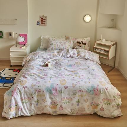 窝米 2023新款13370全棉卡通风系列四件套 奇妙乐园